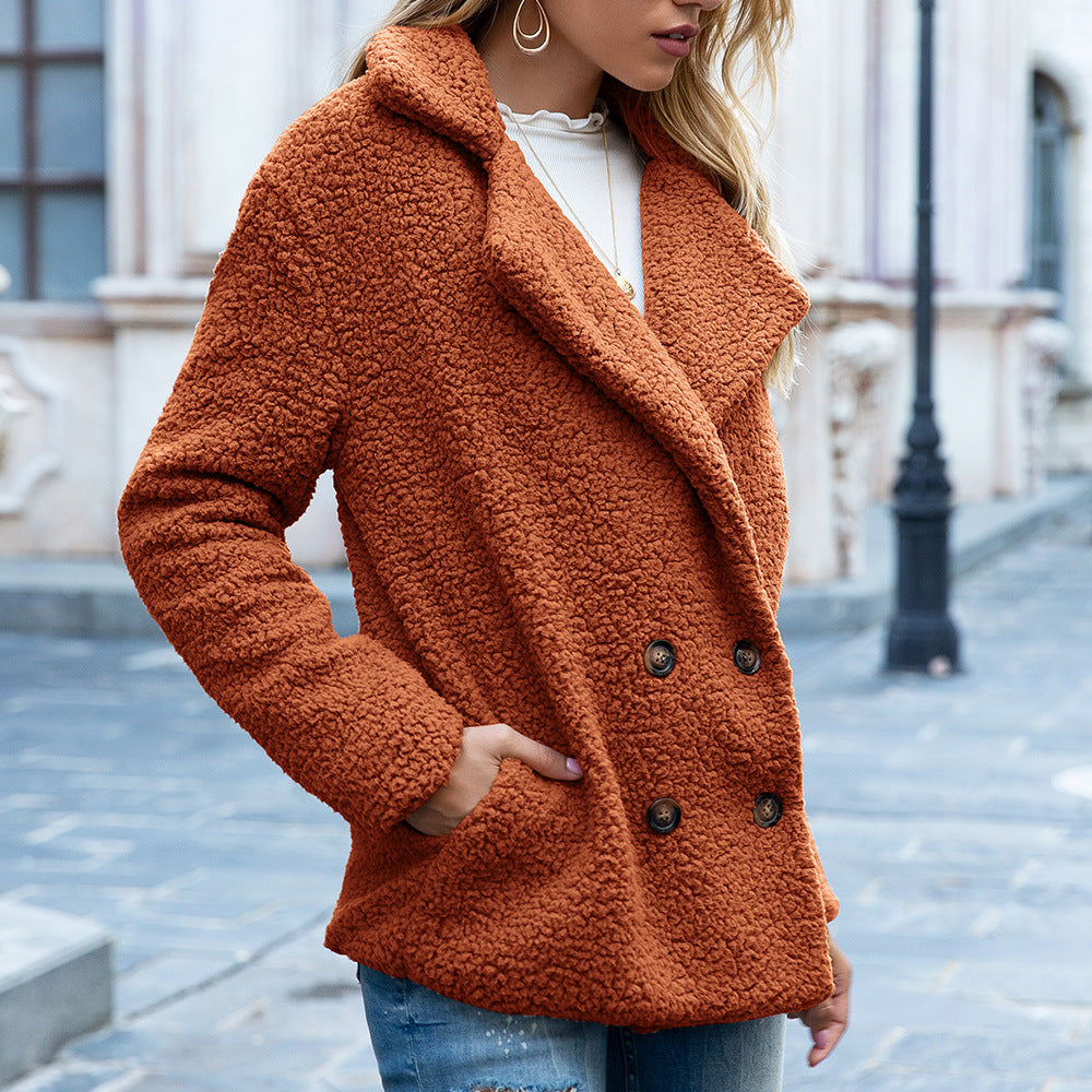 LILA - Fluffy Winter Coat