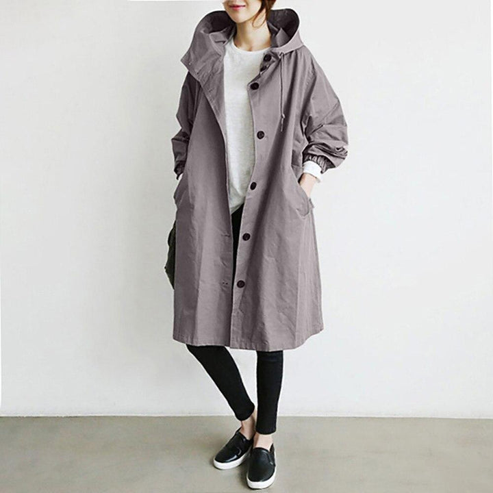 Nova - Oversized Water Repellent Trench Coat