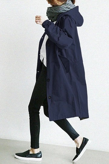 Nova - Oversized Water Repellent Trench Coat