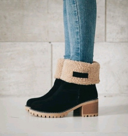 Elsa - Suede Snow Boots