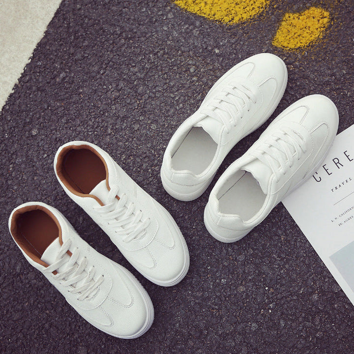 Jessie - Classic White Sneakers