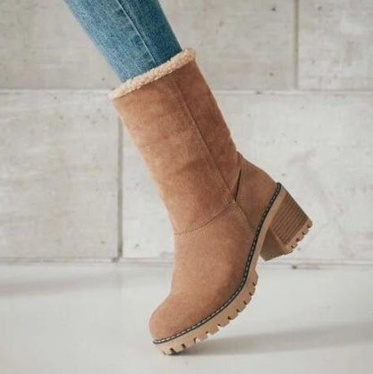 Elsa - Suede Snow Boots