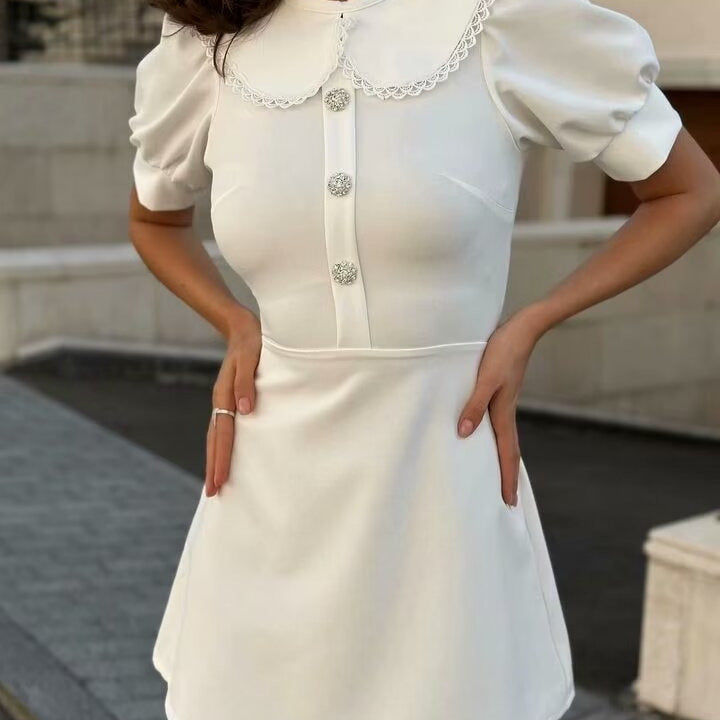 Amelia - Elegant Collar Dress