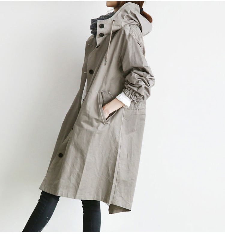 Nova - Oversized Water Repellent Trench Coat